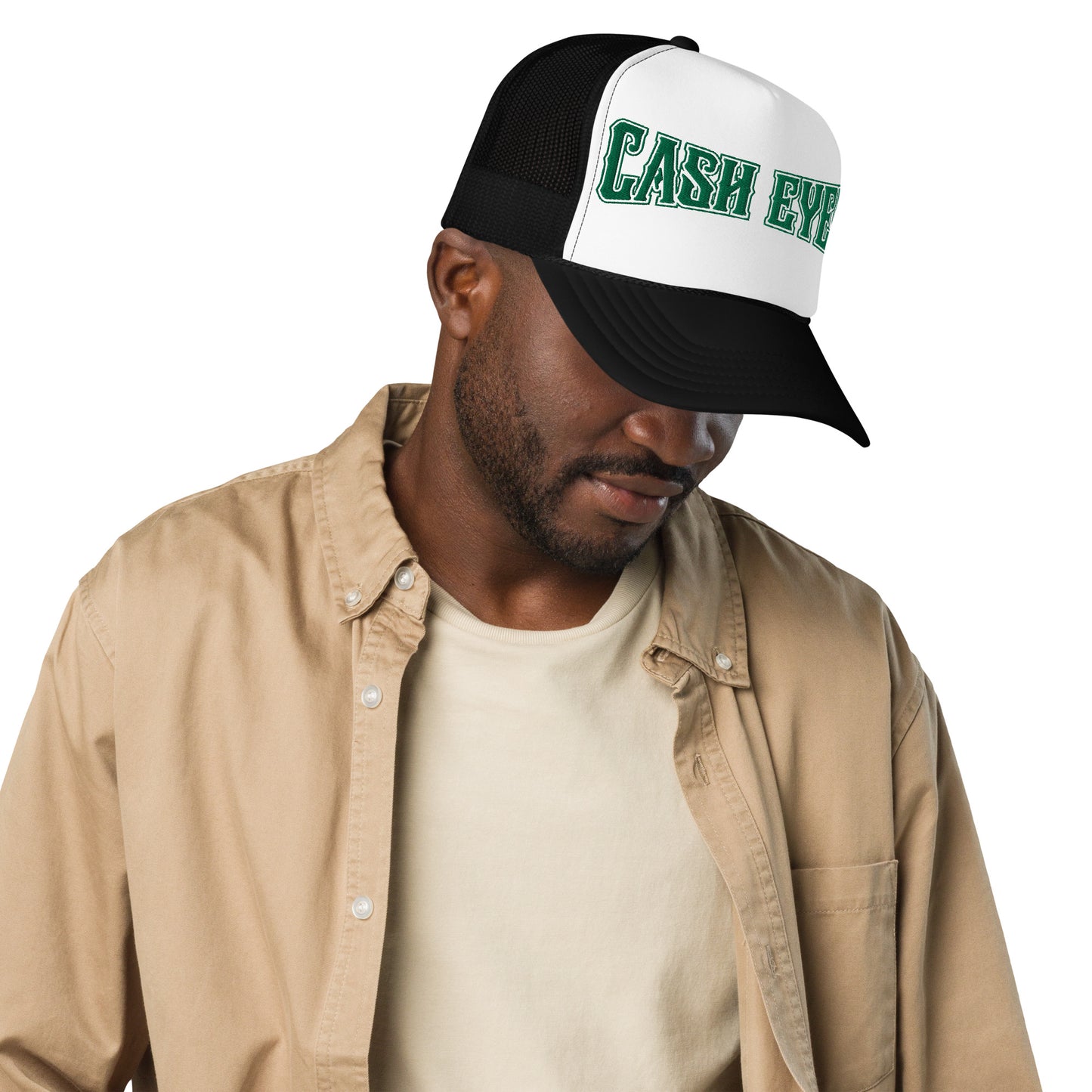 Cash Eyes Foam trucker hat