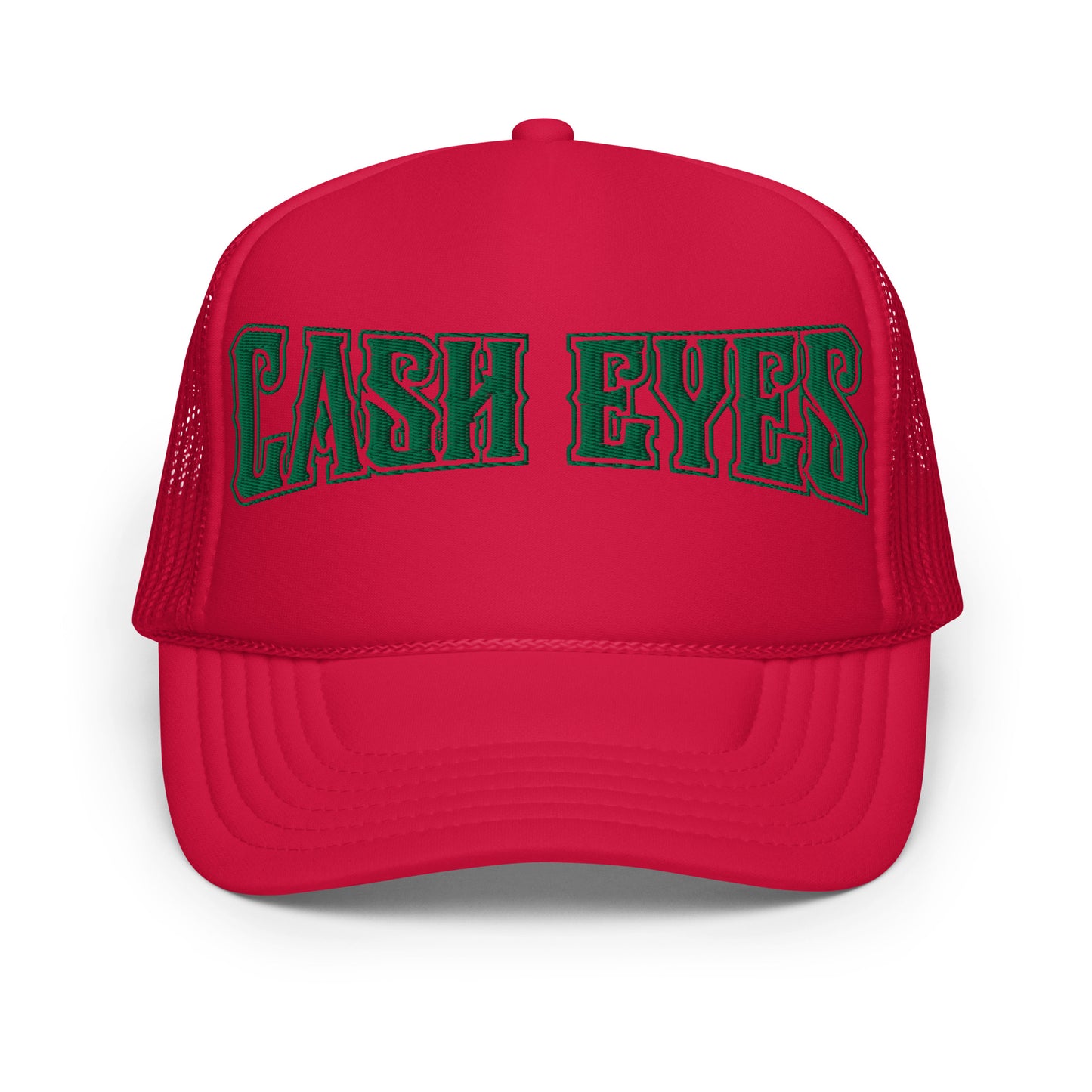 Cash Eyes Foam trucker hat