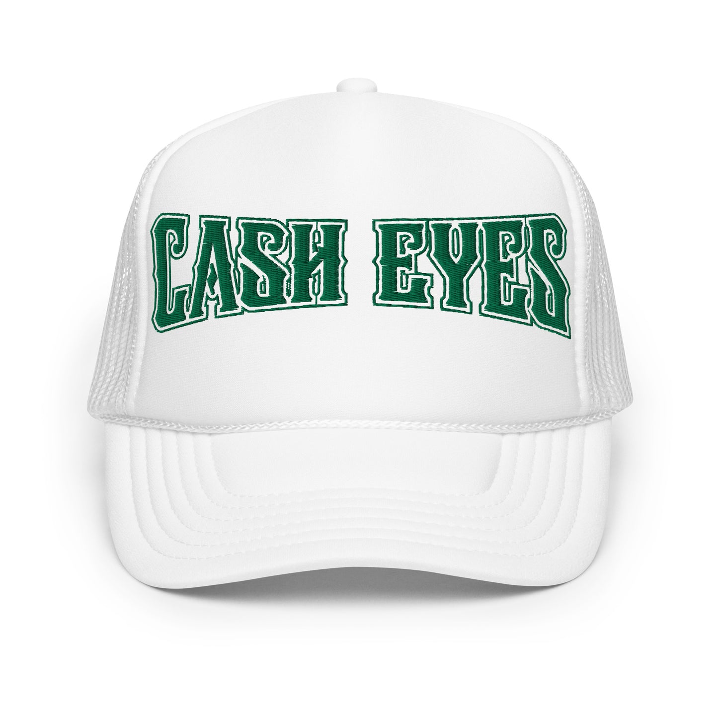 Cash Eyes Foam trucker hat