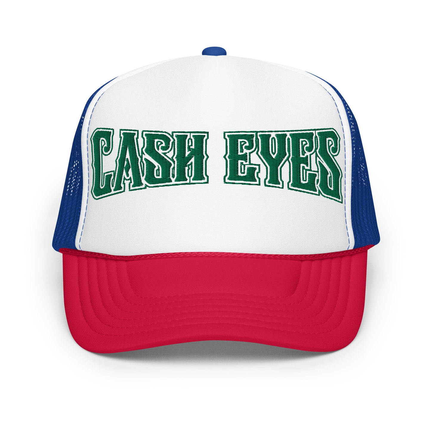 Cash Eyes Foam trucker hat