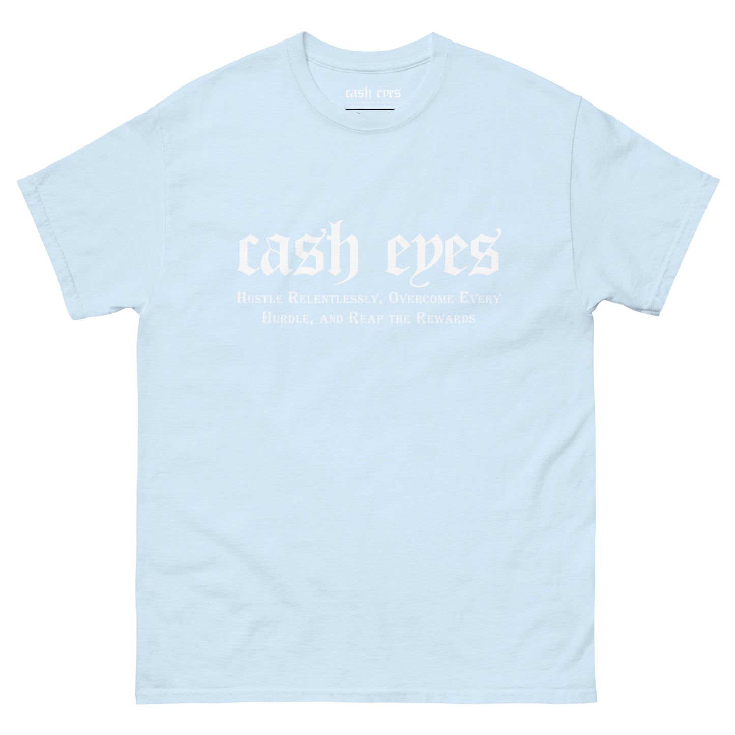 Slogan Unisex white words tee