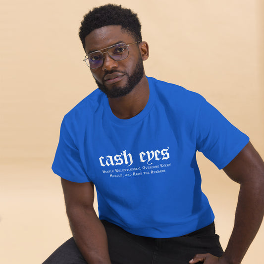 Slogan Unisex white words tee